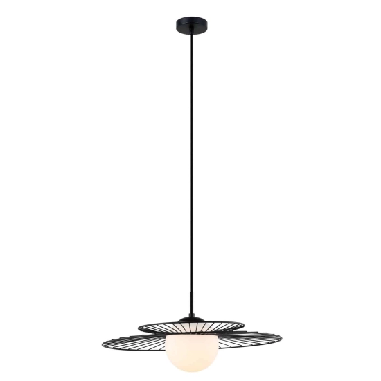 Lampa wisząca SARAH MDM-4000/1 BK Italux ------- Italux - zdjęcie 4